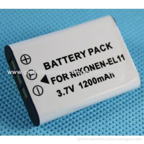Battery for Nikon EN-EL11, 3.7V, 1200mAh